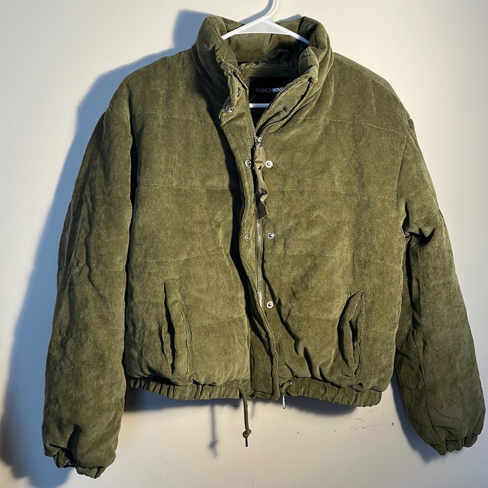Green Bomber Jacket